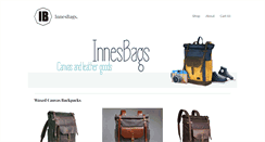 Desktop Screenshot of innesbags.com