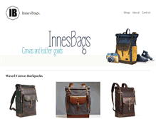 Tablet Screenshot of innesbags.com